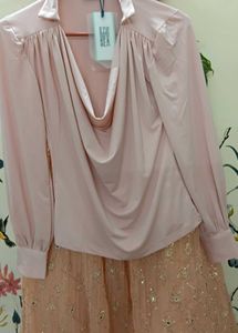 Xs Size Cowl Neck Top