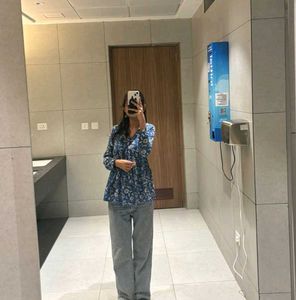 Peplum V Neck Kurti