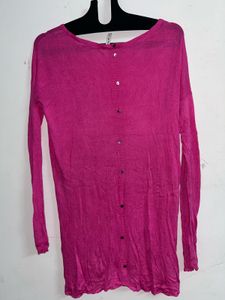 Pink Long Sleeve Top
