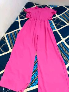 Back Cut Out Jumpsuit