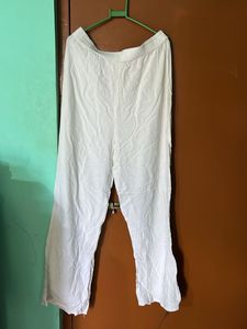 White Casual Pants