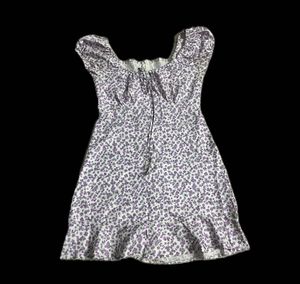 Floral Print Mini Dress