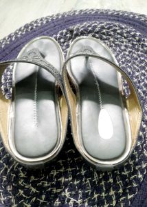 Comfortable Gray Thong Sandals