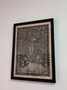 Framed Madhubani Art