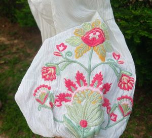 New Boho Embroidered Dress