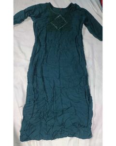 Elegant Teal Kurti