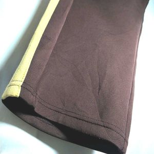 Brown Track Pants