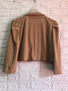 Corduroy Cropped Jacket