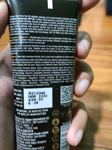New Seal Pack Wow Skin Science Sunscreen