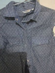Dark Blue Top