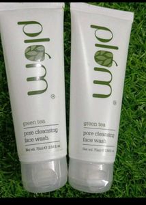 2 Plum Green Tea Pore Cleansing Face Wash