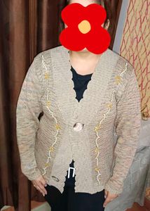 Mouse Colour Sweater With Embroidery
