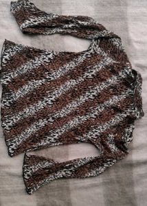 Animal Print Top [ c3 ]
