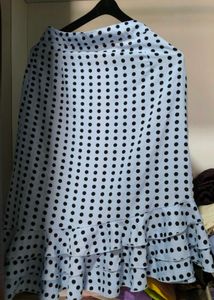 Stalk Polka Dot Skirt - Size S/xs