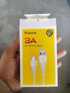 Robotek 3A Fast Charging Data Cable Type C