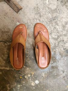 Brown Leather Flats