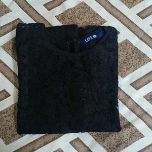 Lace Bell Sleeve Top