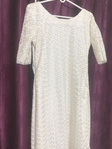 White Lace Dress