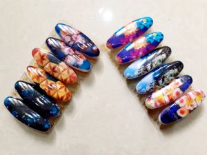 New Designer Floral Print Flower design Work 12 Pieces Saree Brooch Saree Pin Hijab Pin Fartha Pin Floral Design Saree Clip Salwar Pin for Women Ladies Girls