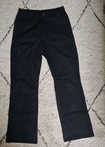 Tailored Black Straight Highwaist Jeans