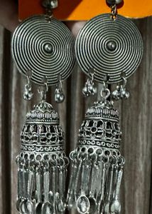 Oxidised Earrings