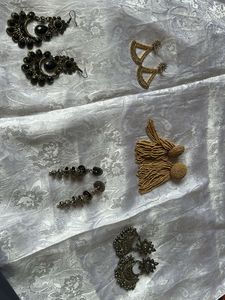 Combo Of 5 Earrings