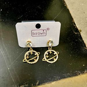 Planet Drop Earrings
