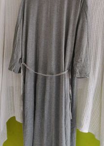 Grey Wrap Dress/Robe/Lounge Wear