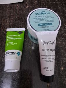 Acne Pads/Face Mosturizer/Body Butter
