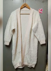 Cozy Cream Long Cardigan
