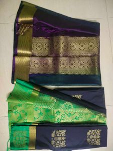 Elegant Silk Blend Saree