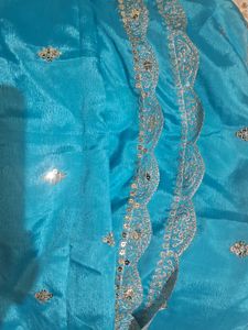 💙 Heavy Designer Dupatta - Never Used 💙