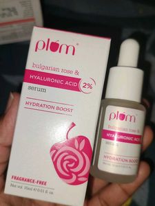 Plum Bulgarian Rose & Hyaluronic Serum