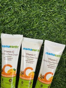Mamaearth Vitamin C Face Cream (3 Tubes)