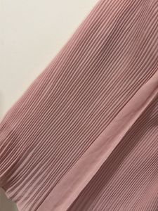 Pleated Pink Sleeveless Top