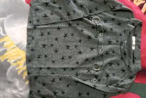 Star Print Top