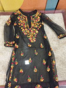 Transparent Kurta With Inner