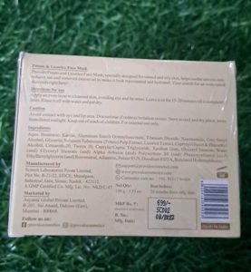 Provalo Potato &amp; Licorice Face Pack Mask