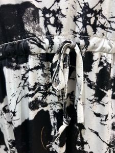 Summer Dress Black And White