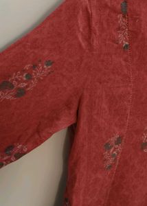 Floral Print Kurta