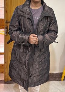 Elegant Black Trench Coat