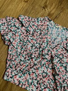 Y2K Floral Crop Top