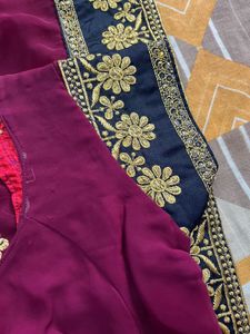 Wedding Saree With Blouse