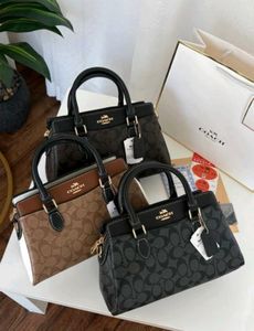 COACH Mini Darcie Carryall Bag In Colorblock WDBOX