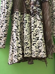 Unique Floral &amp; Brown Dress/Top