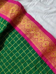 ❗ CLEARANCE ❗ Green &amp; White Ethnic Kids Dress