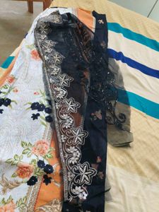Embroidered Salwar Kameez Fabric
