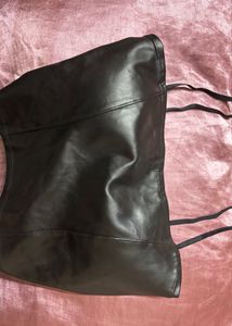 Sleek Black Corset Top