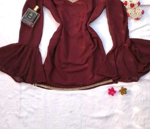 Desi y2k corset Georgette kurti 🎀