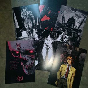 Pack of 20 Mix anime poster Customize available